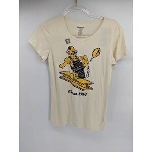 Reebok M NFL Vintage Collection Steelers Short Sleeve Women's Top NWT